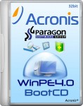 Acronis / Paragon WinPE4.0 BootCD (х86/RUS/ENG/2013) Acronis / Paragon WinPE4.0 BootCD (х86/RUS/ENG/2013)