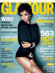 Rihanna - Glamour UK (January 2014)
