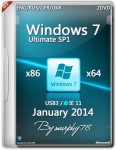Windows 7 Ultimate SP1 x86/x64 USB3/IE11 Jan2014 (ENG/RUS/GER/UKR) Windows 7 Ultimate SP1 x86/x64 USB3/IE11 Jan2014 (ENG/RUS/GER/UKR)