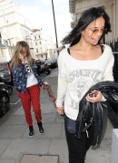 Cara Delevingne & Michelle Rodriguez - out and about in London 03/06/14