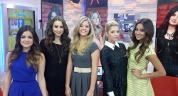 Ashley Benson, Lucy Hale, Sasha Pieterse, Shay Mitchell, & Troian Bellisario on 'Good Morning America' - 03/18/2014 (pics and video)