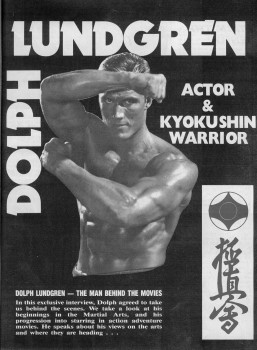 Дольф Лундгрен (Dolph Lundgren) в австралийском журнале о боевых искусствах "BLITZ" октябрь /ноябрь 1992 E84fcc318552295