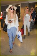 Vanessa Hudgens & Ashley Tisdale - LAX Airport 05/19/14