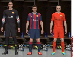 barcelona 2014 to 2015 kit