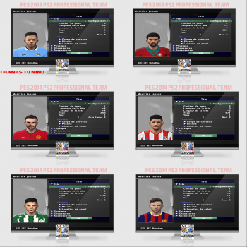 PES 2014 PS2/PSP Option File Update 12/11/14 by Kratos82