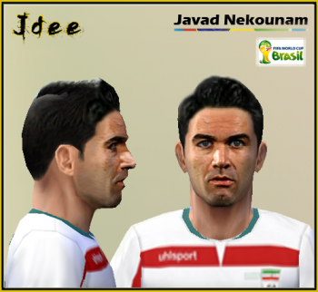 PES 6 : Iran World Cup 2014 Facepack By Jdee