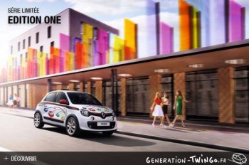 Twingo 3 série limitée - Édition One Be7238349511795