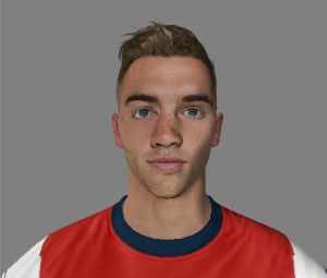 Download FIFA14 Calum Chambers Face - Arsenal by @murilocrs