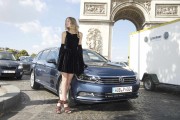 Сара Бранднер (Sarah Brandner) Shooting for the new VW Passat, Paris, 2014.10.02 - 75xHQ 44d166363205003