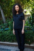 Тэнди Ньютон (Thandie Newton) The Slap Pres Conference (Four Seasons Los Angeles, 2015) 5f2fc3384267788