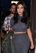 Kim Kardashian - Out for sushi in Los Angeles 01/28/2015