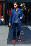 Jamie Dornan - Leaving the Bowery Hotel in New York City 02/07/15