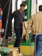 Jamie Dornan - On the set of 'Fifty Shades of Grey' in Vancouver 01/22/14