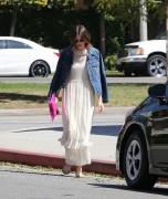 Mandy Moore - Leaving a salon in LA 03/25/15