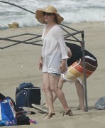 Amy Adams - on the beach in LA 3/29/15