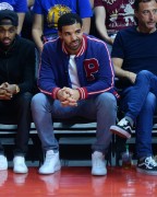 Drake - Golden State Warriors vs. Los Angeles Clippers game in LA 03/31/15